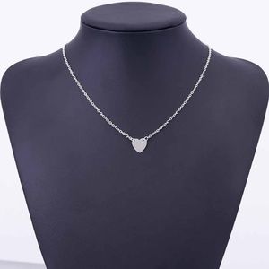 Delicate Silver Heart Necklace